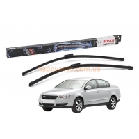 Комплект дворников на Volkswagen Passat B6 2005-2010 — Bosch AeroTwin